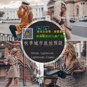 [风光预设]摄影师Yulia Bezdar秋季城市旅拍+手机版预设