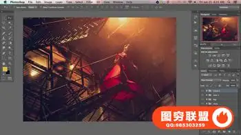 F419–Phlearn暖色调唯美灯光效果后期PS调色教程