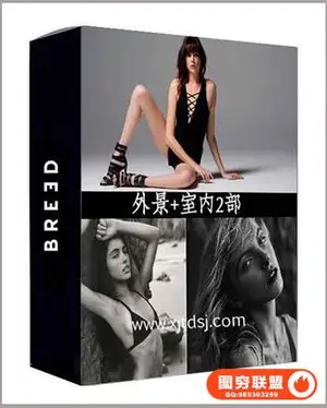 BREED – 外景时装和室内拍摄工作流程摄影