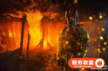 Karl Taylor 卡尔-Fire Fighter-使用Photoshop合成