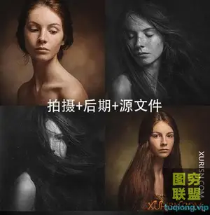 乌克兰摄影师Paul Apal’kin经典肖像布光及后期课程三套合集
