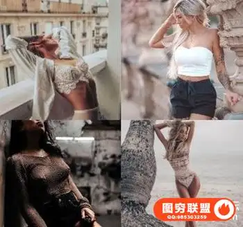 Julia Bezdar-著名摄影师和博客拍摄摆姿势