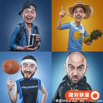 F422漫画式写实风格创意摄影后期PS修图