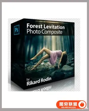 Kelvin Designs – PS人像后期人像合成附带素材Forest Levitation