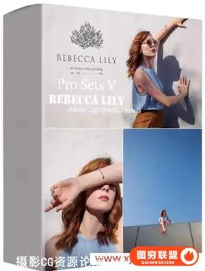 顶级人像风景胶片Lightroom预设 Rebecca Lily Pro Sets V LR预设