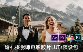 [婚礼预设-lut预设]婚礼摄影师电影胶片LUTs预设包  KREATIV WEDDING LUTS