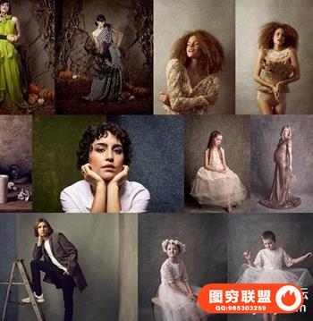 Migos Studio-手绘背景为自己的肖像制作背景