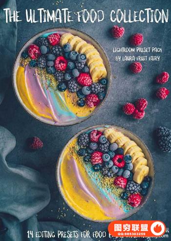 终极食品摄影后期胶片收藏 Lightroom预设 Ultimate Food Collection