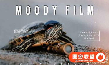 清晰通透经典电影胶片色彩Lightroom预设+手机版lr预设