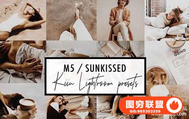 VSCO M5 棕褐色肤色Lightroom预设+手机版lr预设 SUN-KISSED LIGHTROOM M5