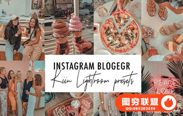 INSTA超级时尚胶片相机效果LR预设+iPhone iPad,Android移动APP滤镜