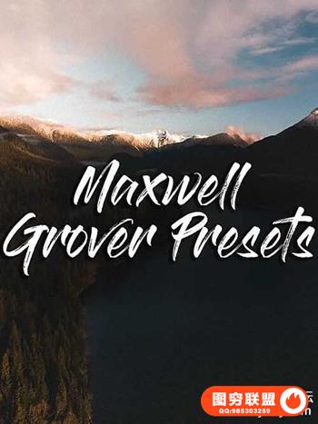 高端旅拍电影色调LR预设/手机LR滤镜 Maxwell Grover Vibes Preset Pack