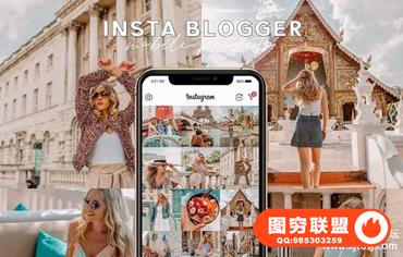 Instagram网红博客旅拍人像Lightroom预设+手机Lightroom APP预设