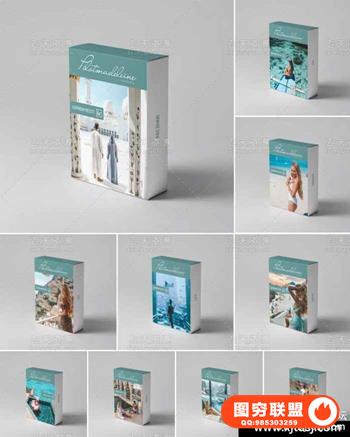 Pilot Madeleine INS风网红旅拍调色lr预设+手机版lr滤镜10套合集