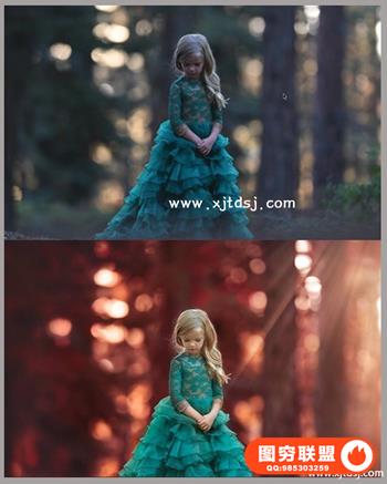 寻找北摄影 - 秋季公主在Photoshop和Lightroom中编辑视频