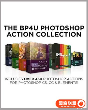 BP4U摄影师资源 -  Photoshop动作系列套装