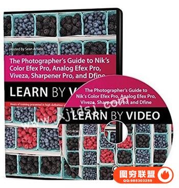 摄影师的色彩指南Efex Pro，Analog Efex Pro，Viveza，Sharpener Pro和Dfine