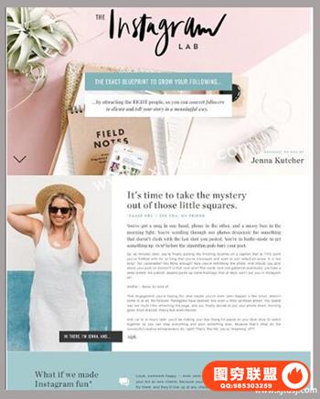 Jenna Kutcher - Instagram实验室