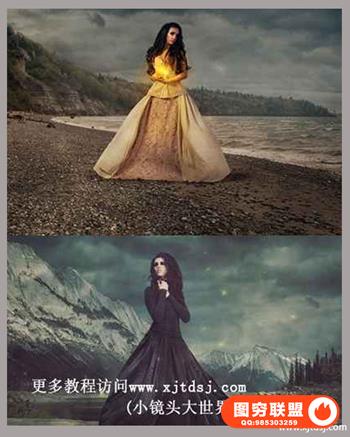 Renee Robyn-人像摄影合成附带PSD素材Creating Your Reality wit