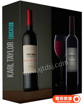 Karl Taylor Phorography -卡尔泰勒商业产品摄影照明Wine Bottle