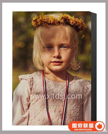 PS儿童人像摄影后期修饰视频