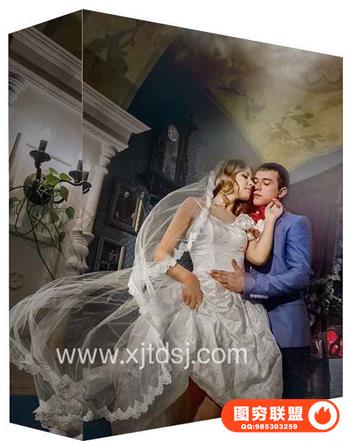 Dmitry Usanin婚礼飘纱裙摆合成修饰附带PSD和素材