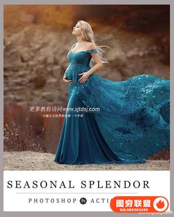 Seasona--季节色彩PS动作 Splendor PS ACTIONS Collection