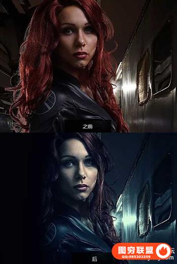 Josh Rossi超现实影效果海报调色合成附带素材