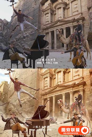 Josh Rossi-史诗般海报合成钢琴人视频附带素材