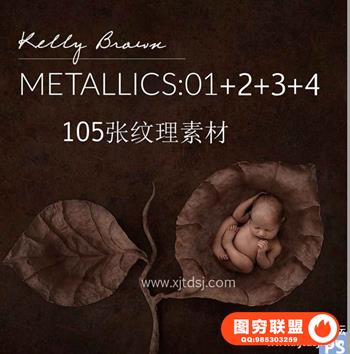 Kelly Brown - 105张人像后期修图叠加纹理素材附带视频