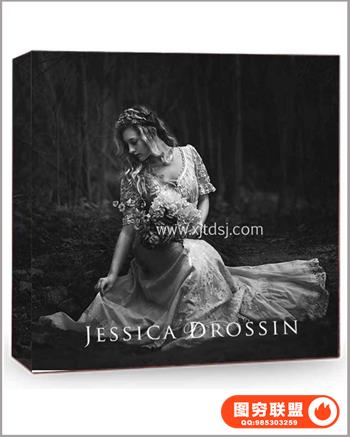 Jessica Drossin -黑白人像后期修饰PS动作附带视频 Monotones