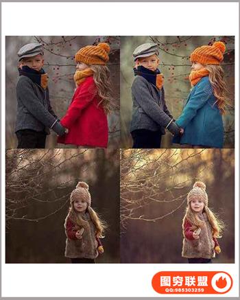 Anna Melnikova-PS后期唯美人像摄影儿童修图修饰视频2案例