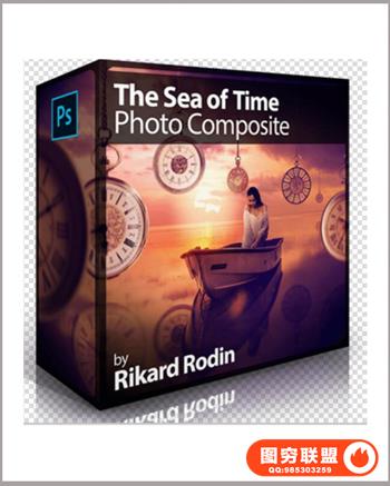 Kelvin Designs - 唯美人物合成附带素材Sea of Time Composite