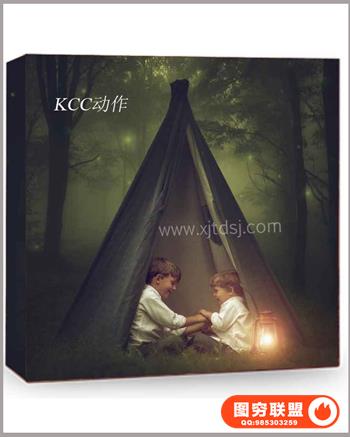 KCC Photography -KCC儿童唯美调色PS动作附带视频