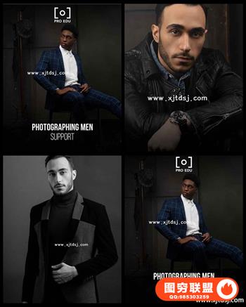 RGGEDU - 拍摄男人摄影和后期附带RAW素材Men with Jeff Rojas