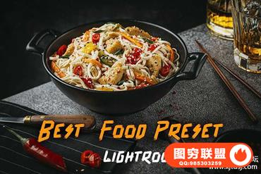 清新胶片美食摄影后期Lightroom预设 Loweday Food Presets