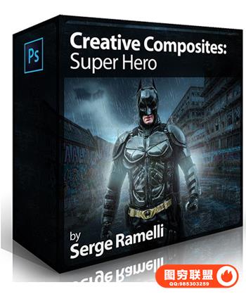 Kelvin Designs - 人像摄影后期合成附带PSD和素材Super Hero
