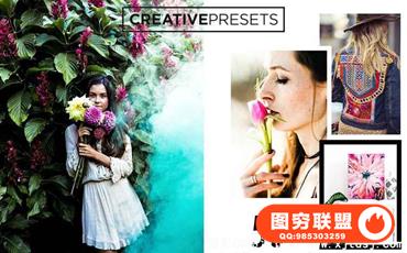 INS旅行博客肖像婚礼怀旧胶片LR预设Portrait-Lifestyle Lightroom