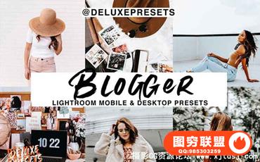 摄影博主胶片感Lightroom预设+手机版lr预设 Blogger Lightroom Presets
