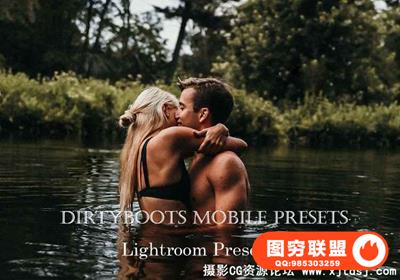 Instagram网红自由摄影师旅行手机版lr预设 Dirtyboots Mobile Presets