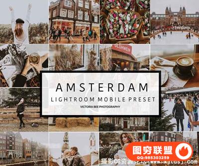 Victoria Bee Ins博客旅行温暖胶片手机版LR预设 Mobile Lightroom