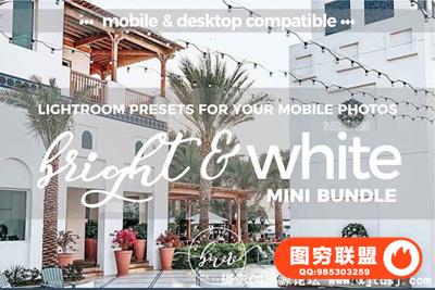 明亮色调室内外风景景观摄影手机版+电脑版Lightroom预设下载