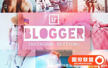 网红摄影师INS博客人像Lightroom预设Blogger Lightroom Presets