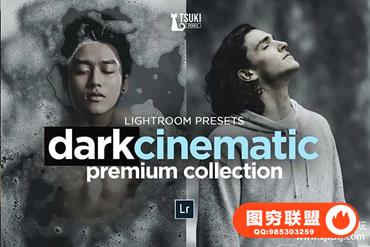 黑暗电影胶片LR预设+手机LR预设 DARK CINEMATIC LIGHTROOM PRESETS