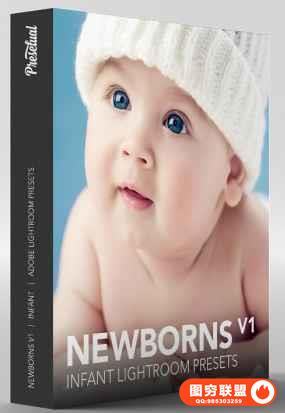 婴儿新生儿通透肤色Lightroom预设 ACR+Lightroom NEWBORNS VOLUME 1