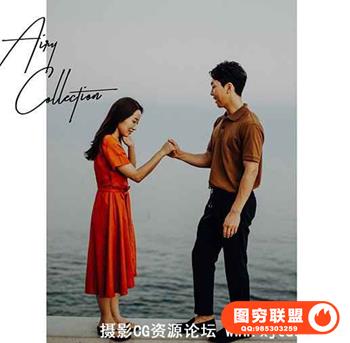 情侣人像完美胶片感Lightroom预设Beloved Stories Airy Lightroom & ACR