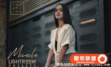 VANARTIST时尚人像Lightroom预设Micaela Portrait Presets