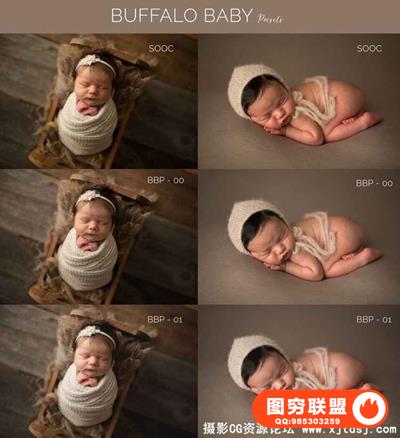 新生儿儿童摄影后期修饰Lightroom预设BUFFALO BABY PRESETS LIGHTROOM