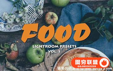 20美食食物Lightroom预设+ACR预设 20 Food Lightroom Presets