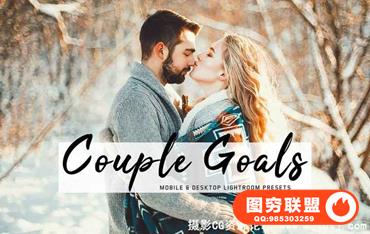 情侣人像电影色调Lightroom预设+手机版lr预设Couple Goals Lightroom